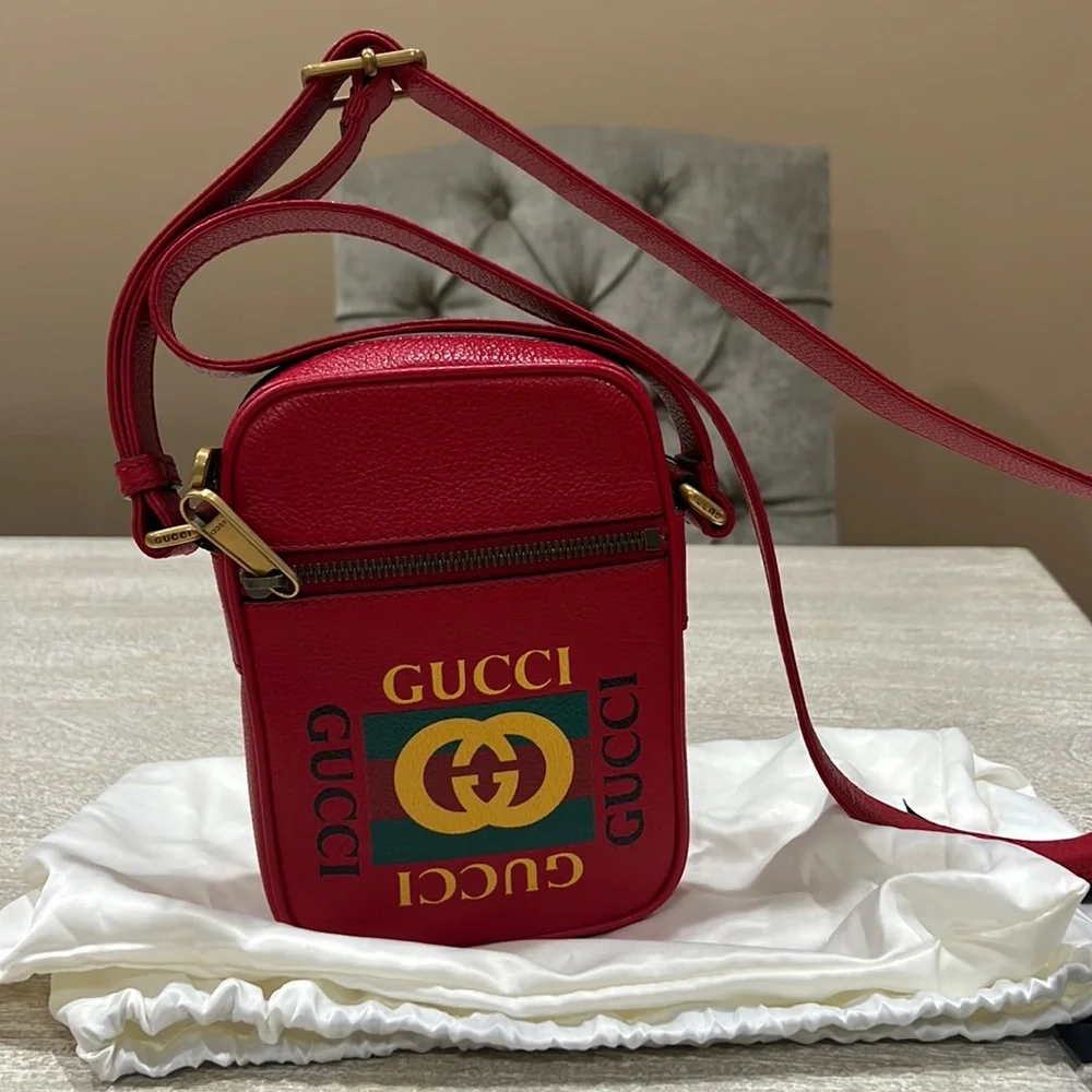 Gucci Print Messenger Bag - Picture 2 of 11